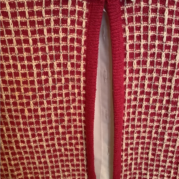 Castleberry, London, New York Chic Pink & White Tweed Jacket w/ White Blouse - Picture 16 of 16